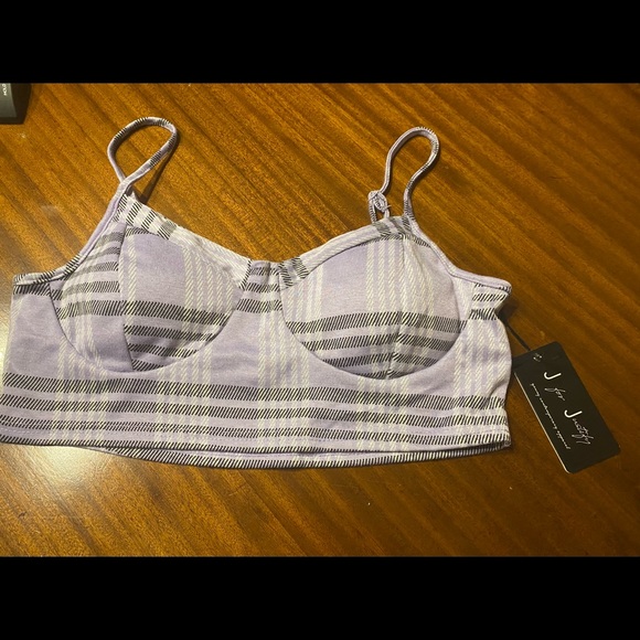J for Justify Sz L Crop Top NWT😊😊 - Picture 1 of 13